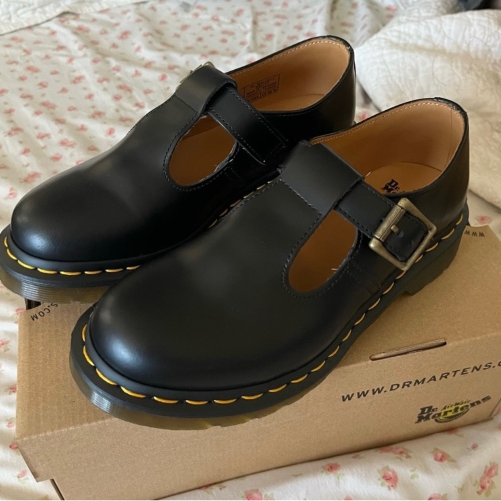 Dr. Martens Polley Smooth Leather Mary Janes